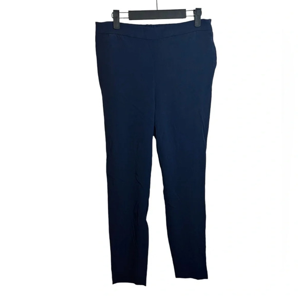 Banana Republic Navy Blue Pull On Ankle Pants - Picture 3 of 8
